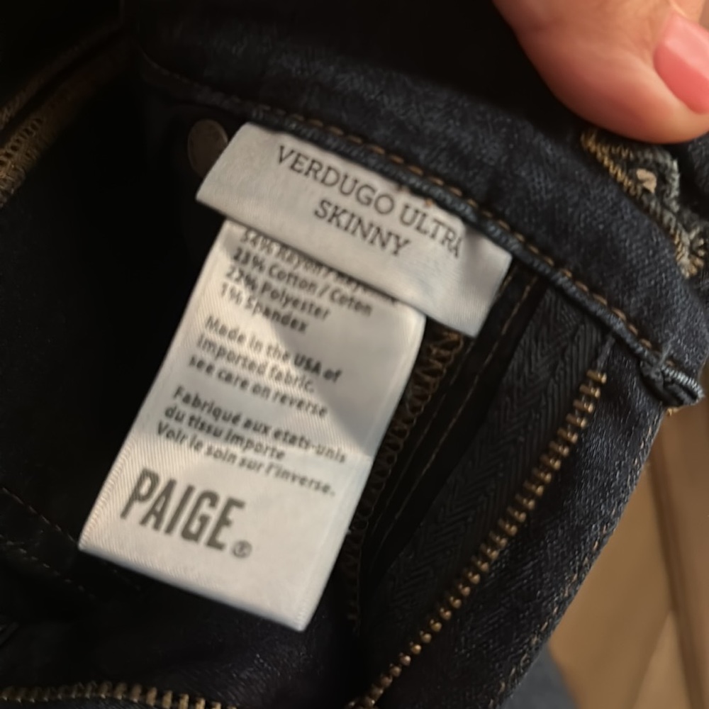 🛍️SALE🛍️ PAIGE VERDUGO ULTRA SKINNY MATERNITY JEANS - Picture 5 of 10